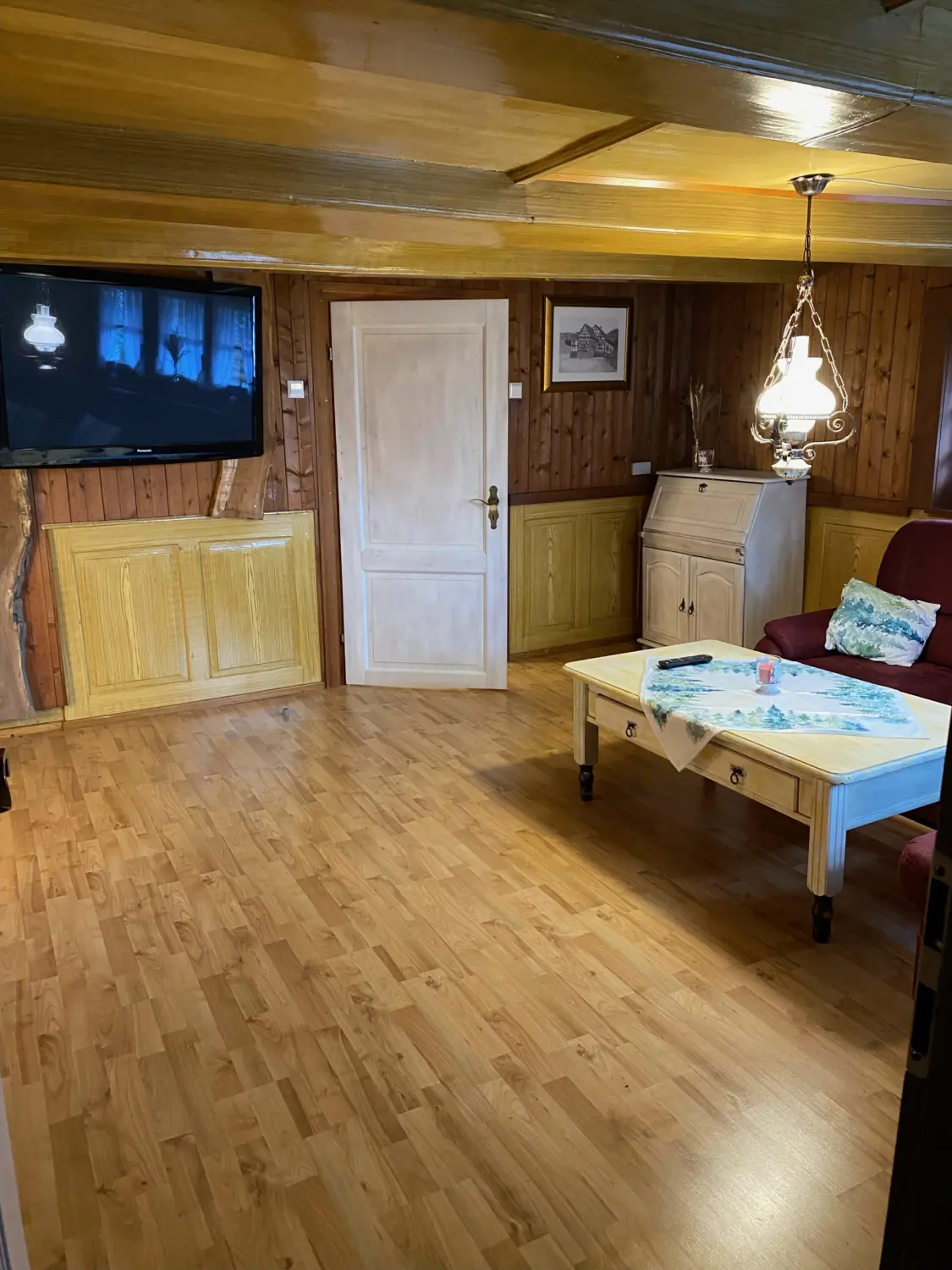 Wohnzimmer von Ferienwohnung Joachim Basler 